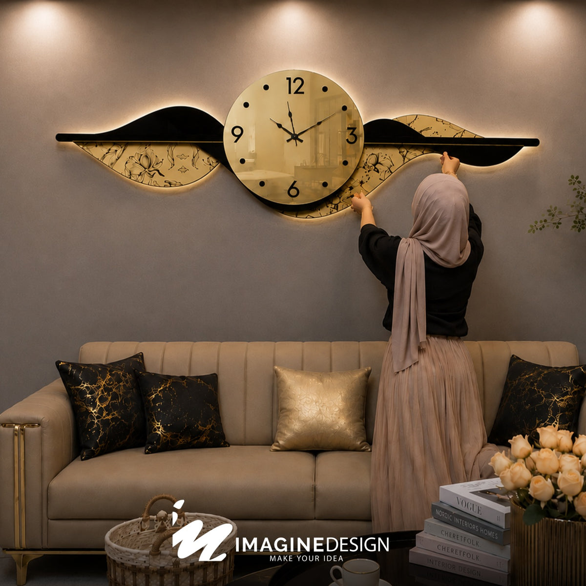 ساعة"Harmony" المضيئة (T-1015)